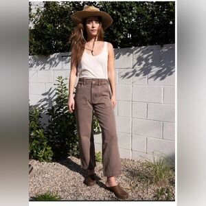 Mate the Label x ORCA Garden Workwear pant color Bark